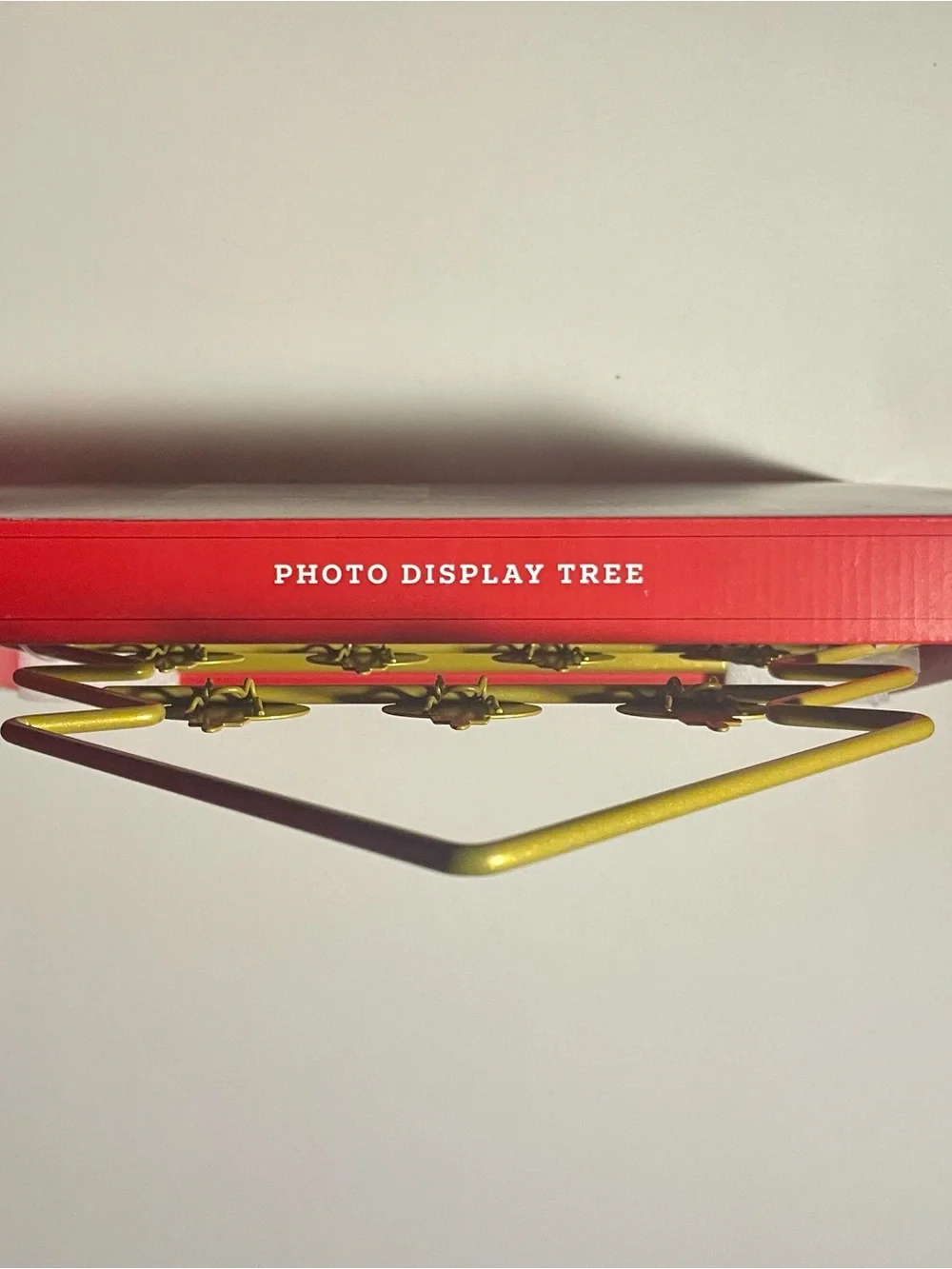 Target Wondershop Gold Instax Mini 12 Day Photo Display Tree Advent Calendar NWT